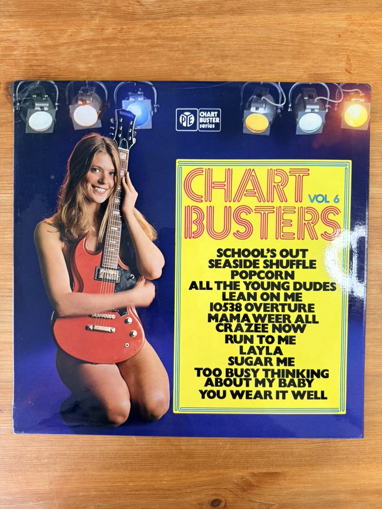 Pye Chart Busters Vol 6 Vinyl LP Record 1972 Pop Rock VG+