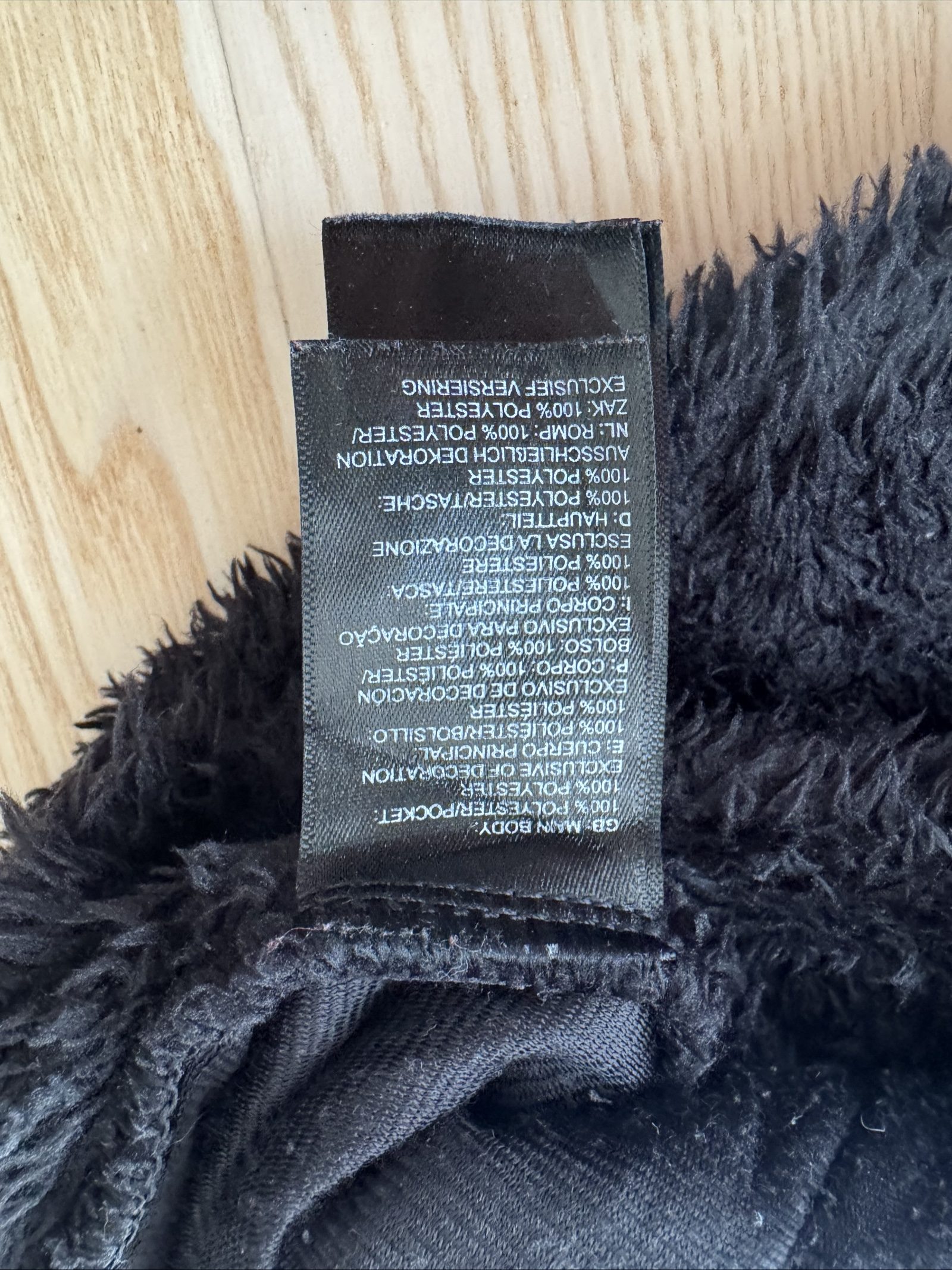 The North Face Black Sherpa Fleece Jacket Women's Large image 4
