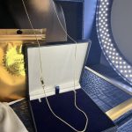 Gold plated Gold Box Chain Necklace 23 Inch, 60cm
