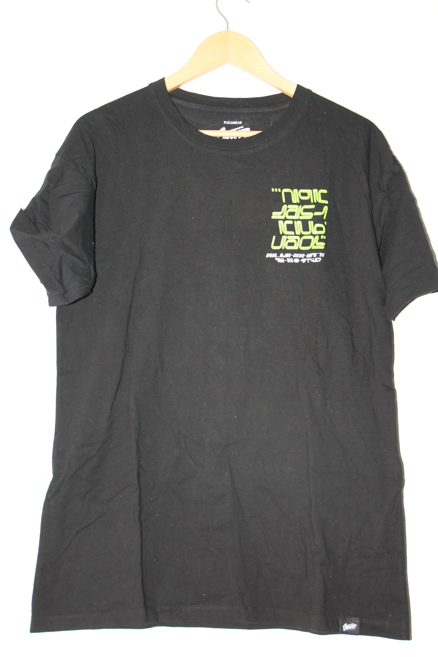 Stay United Black Graphic Logo T-Shirt M 2771