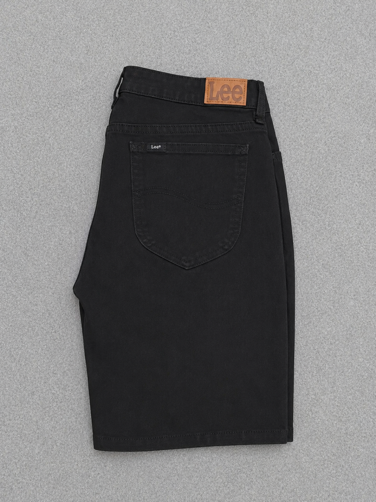 Black Lee denim shorts classic 34"