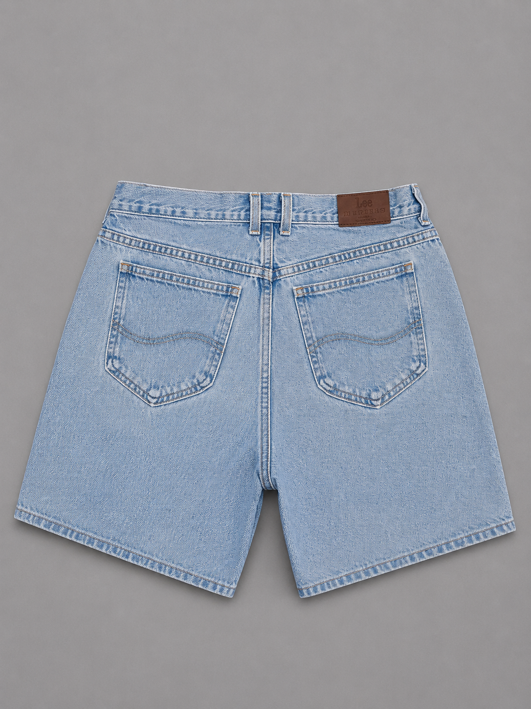 Lee Original Jeans denim shorts light wash 28"