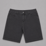Lee Riders mid rise capri Short Black 34"