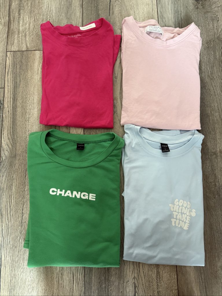 Primark & Shein Multi-Colour Casual T-Shirts Set S-L