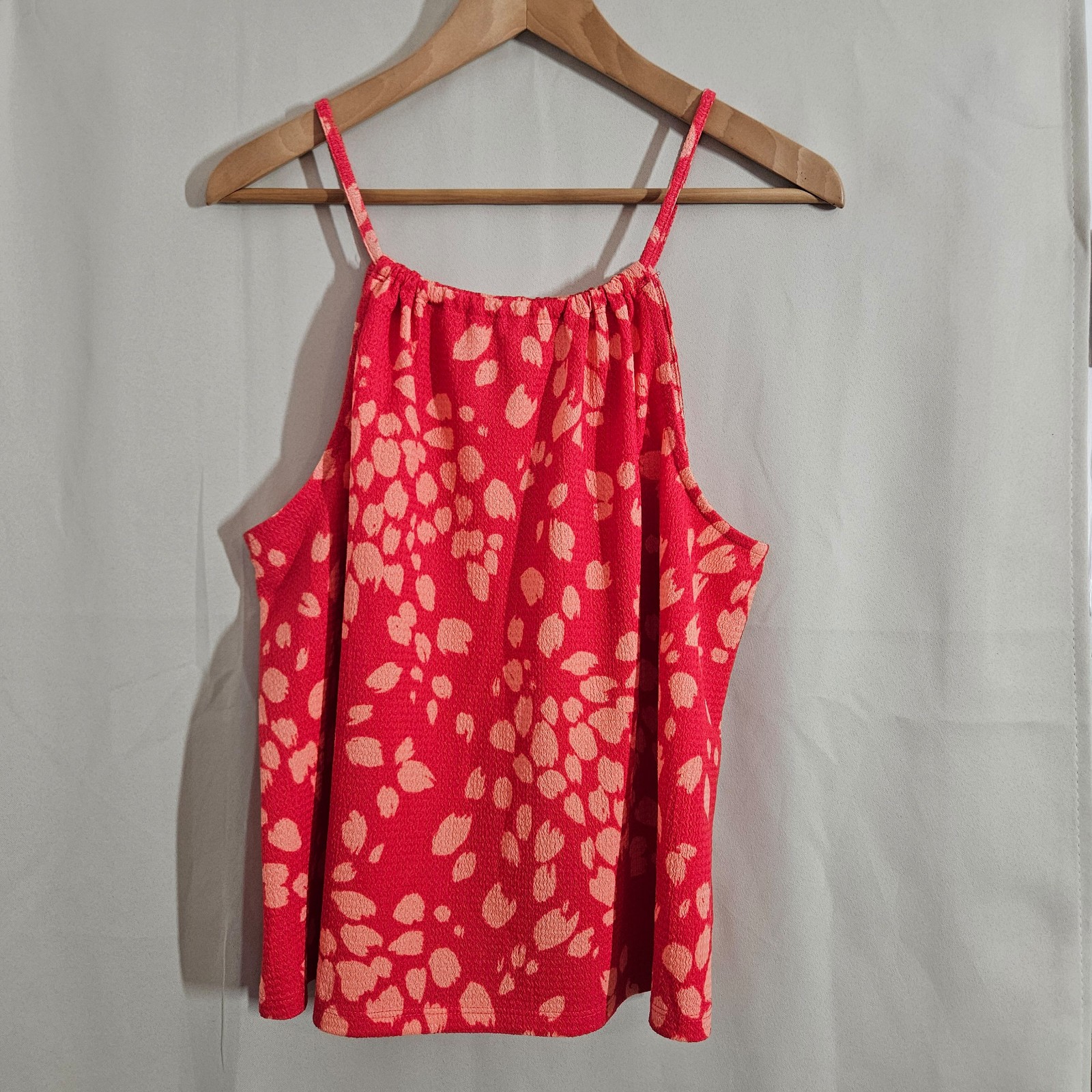 Papaya Coral summer top UK 12