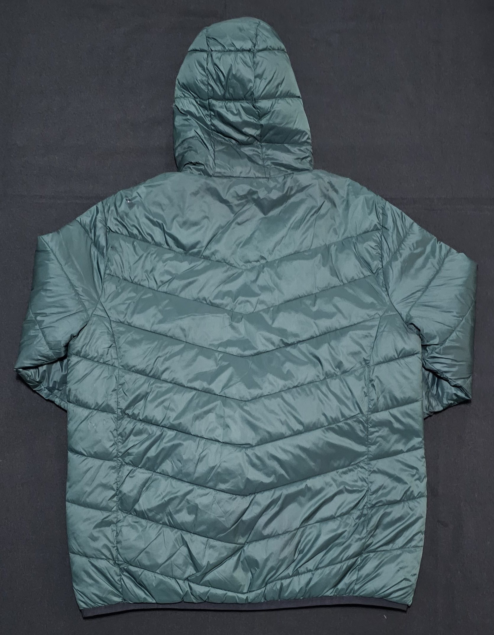 Crane Black & Green Reversible Puffer Jacket Large image 3