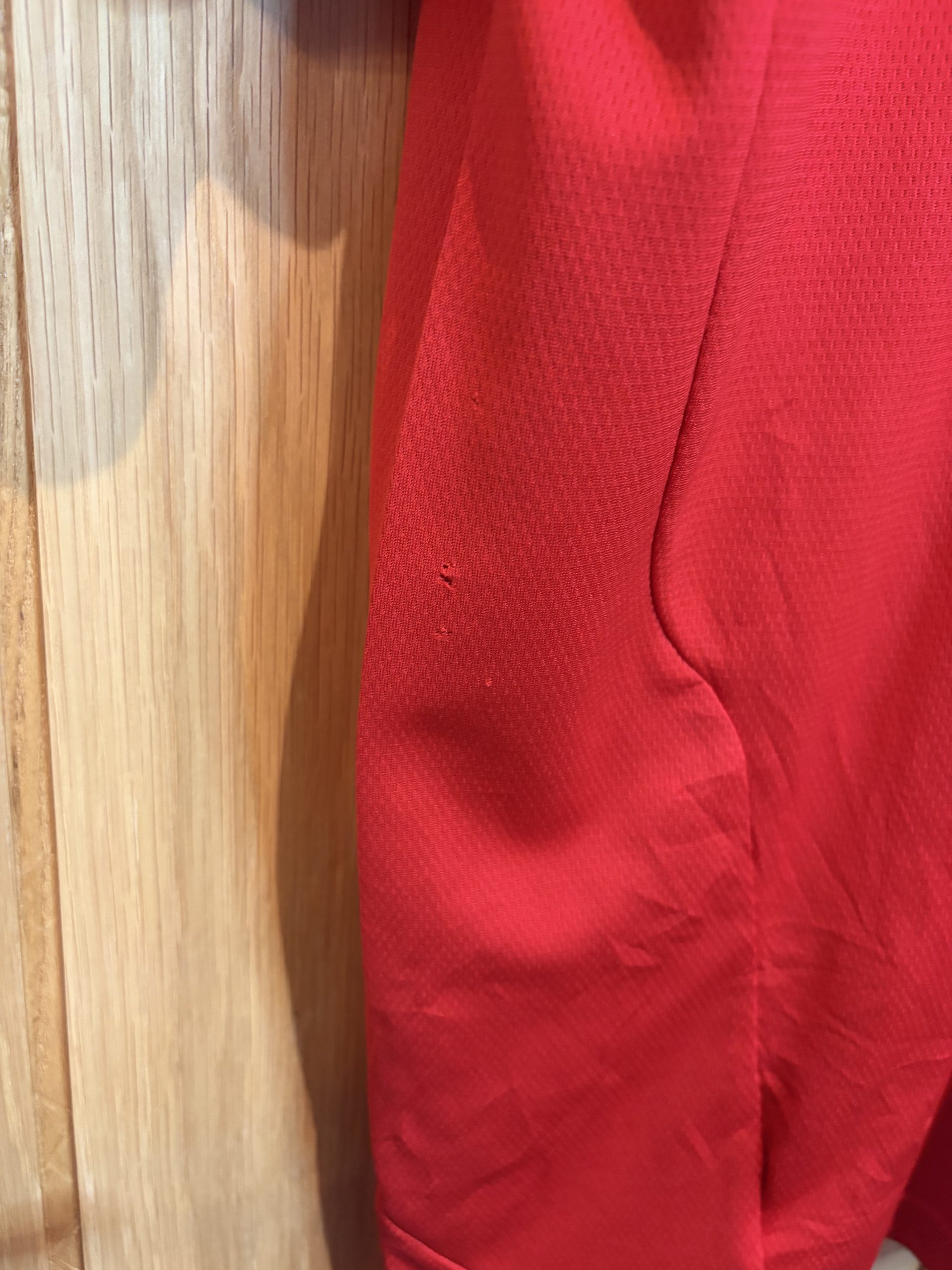Adidas Vintage Liverpool FC Polo Shirt Mens XS Red Climalite Football Top image 7