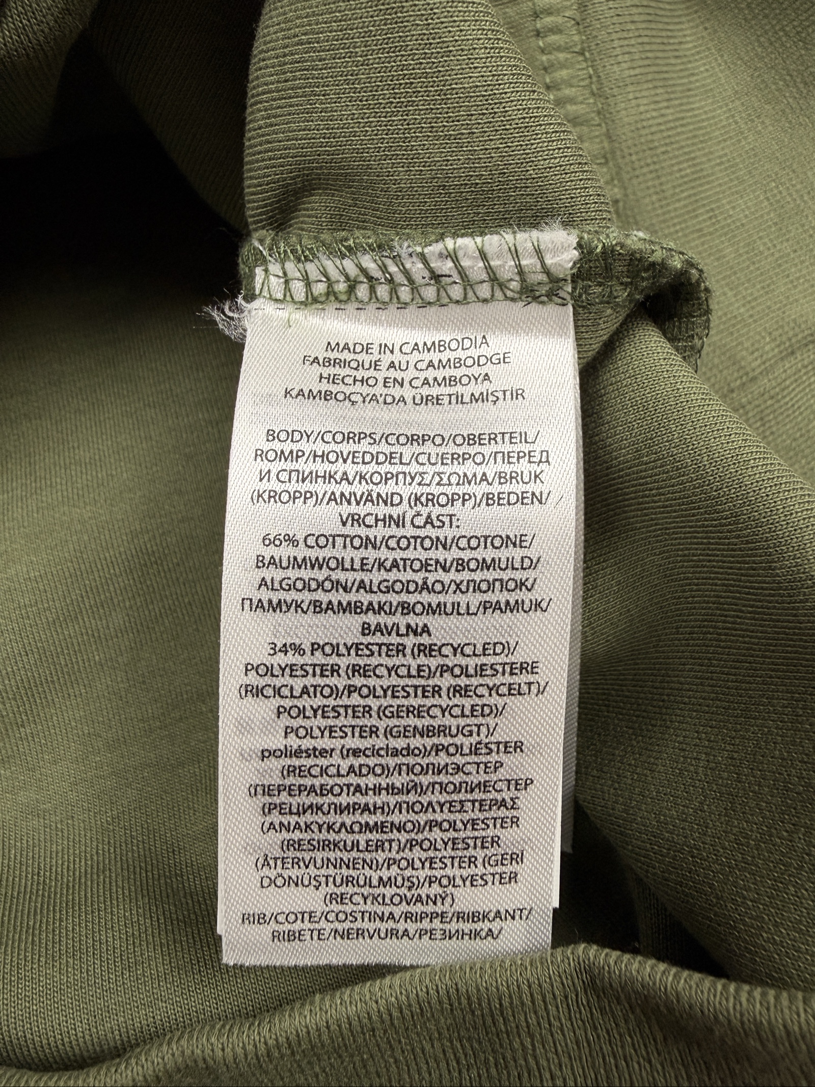 Polo Ralph Lauren Green Cotton Blend Sweatshirt Large Men's(1407) image 7
