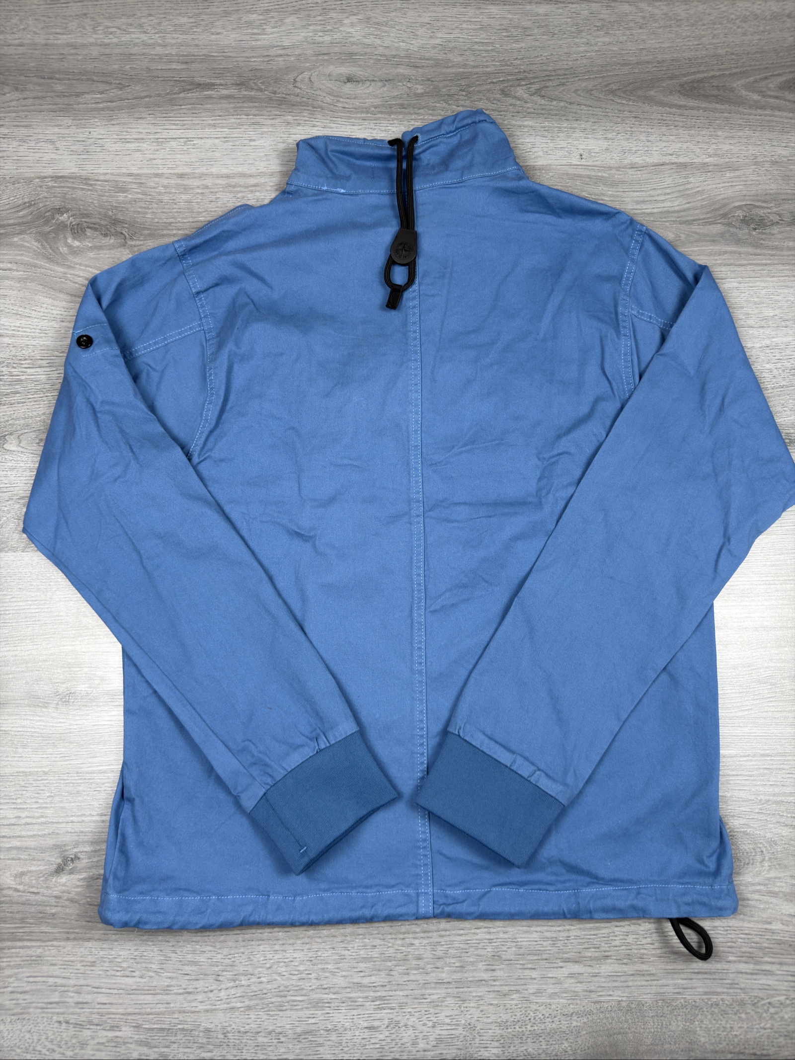 Unbranded Blue Cotton Long Sleeve Top Medium (1444) image 7