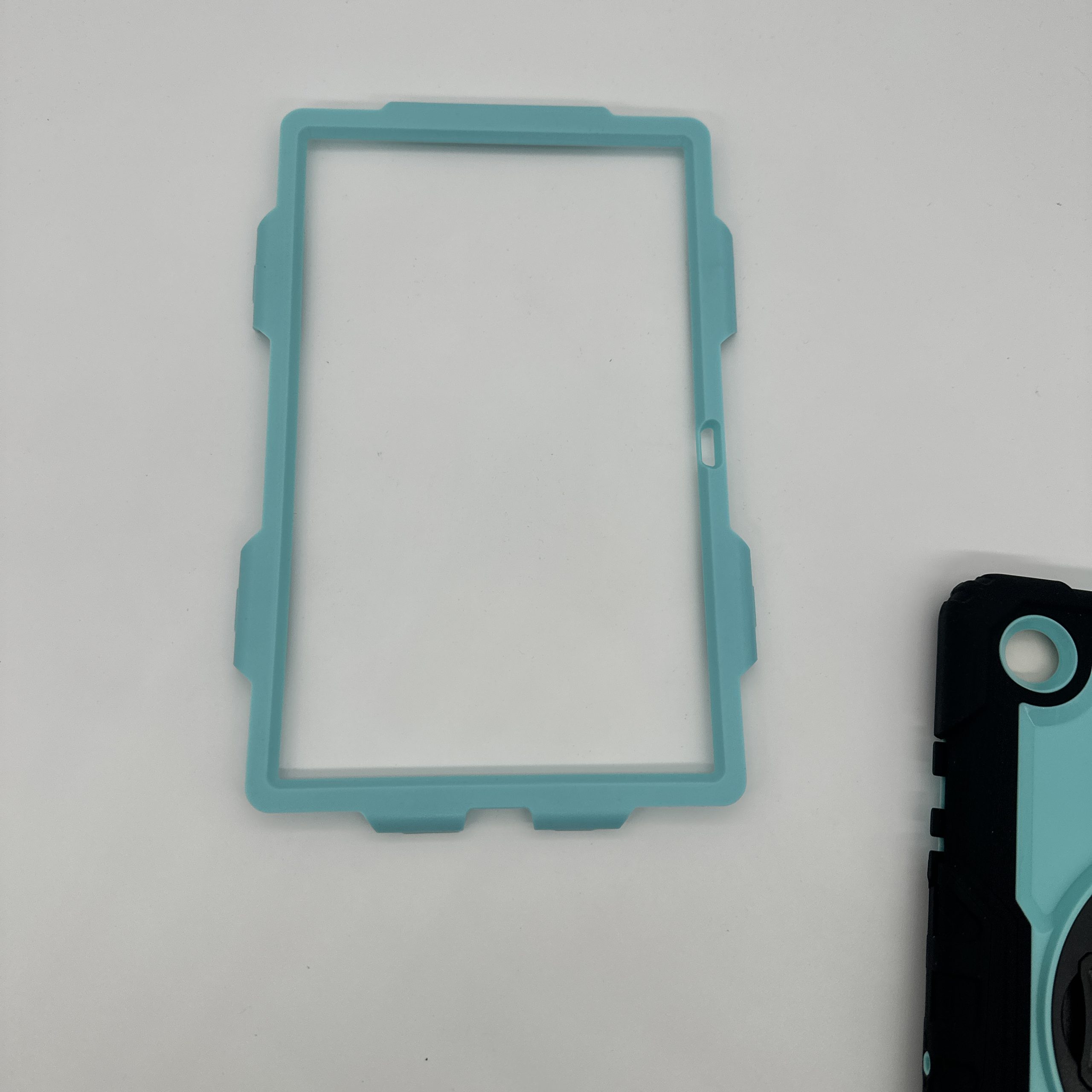 SEYMAC Shockproof Y5 SD Galaxy A7 T500 Sky BlueTablet Case & Strap image 5