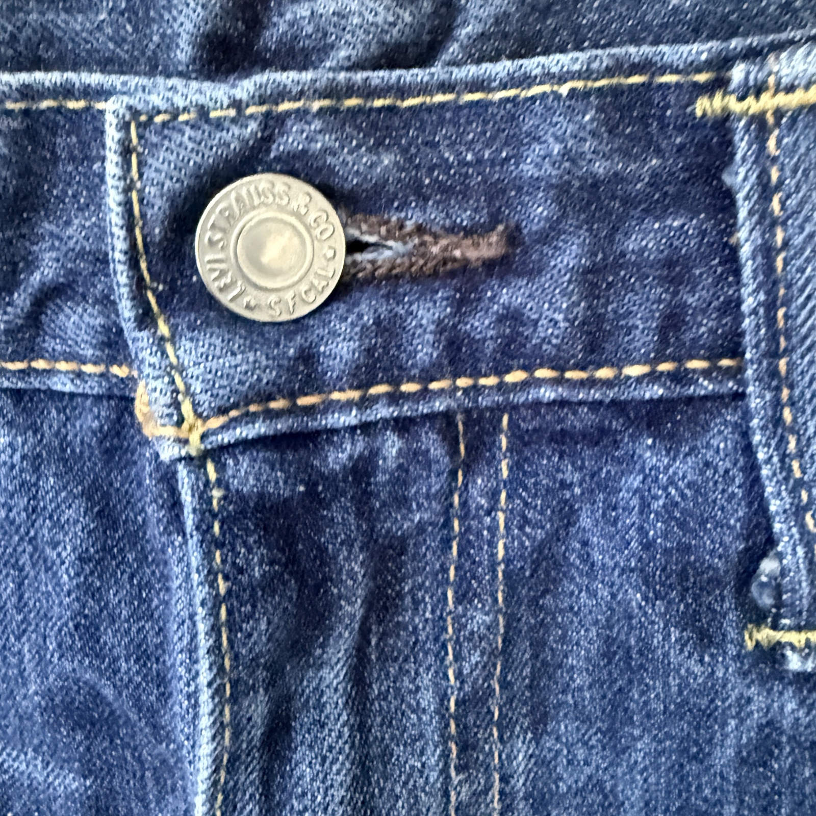 Levi’s 522 Jeans W32 L32 Blue Denim Slim Taper Menswear image 6