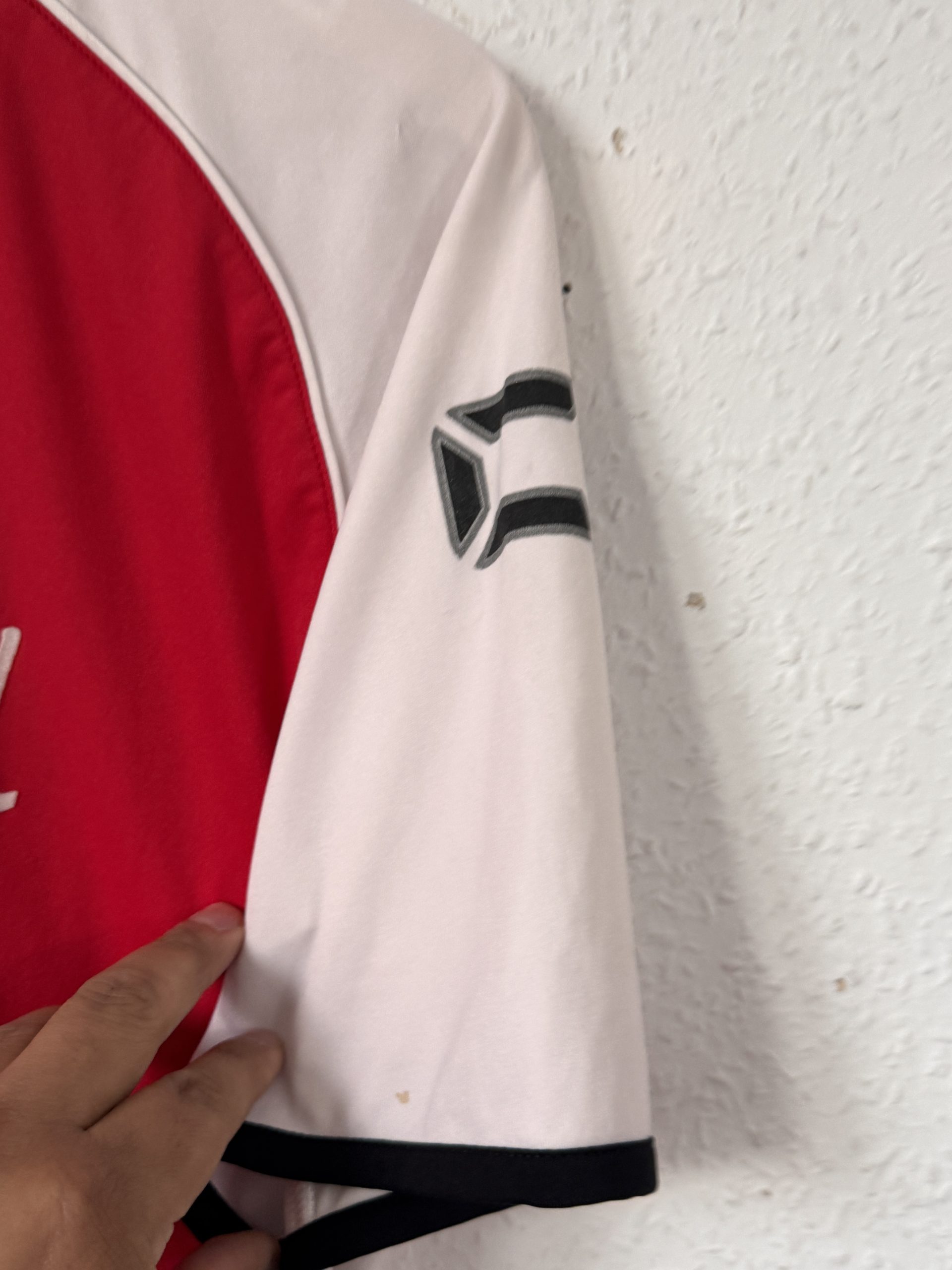 Stanno Red & White Soccer Hall Heilbronn Sports Shirt Size XL 2816 image 8