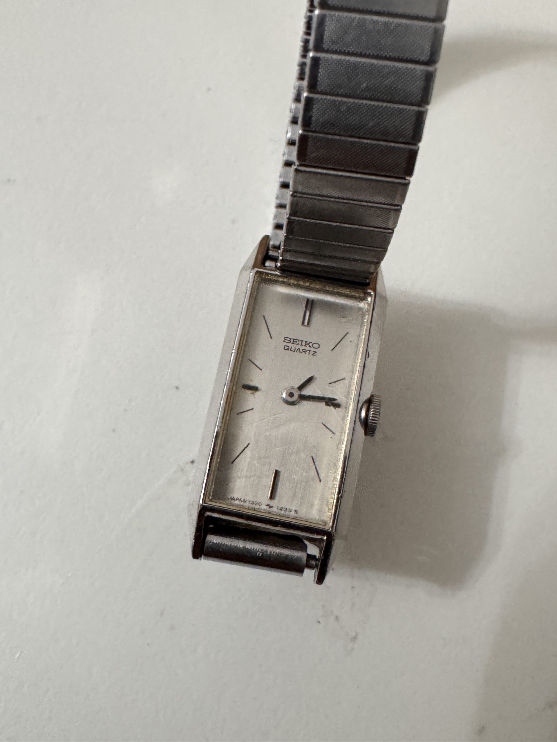 Seiko Silver Stainless Steel Quartz Watch -12