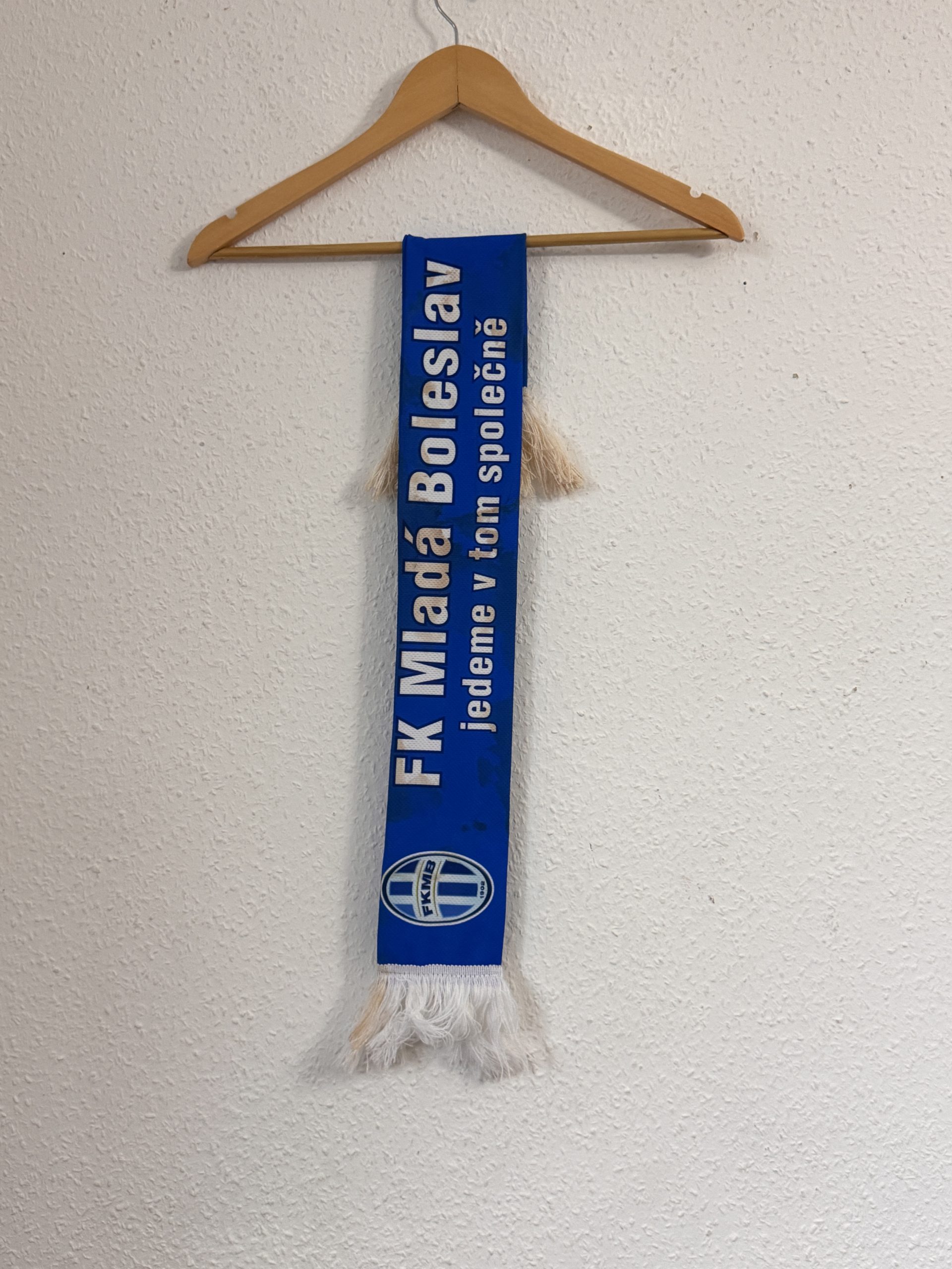 FK Mlada Boleslav Blue Football Scarf with Fringe 2813