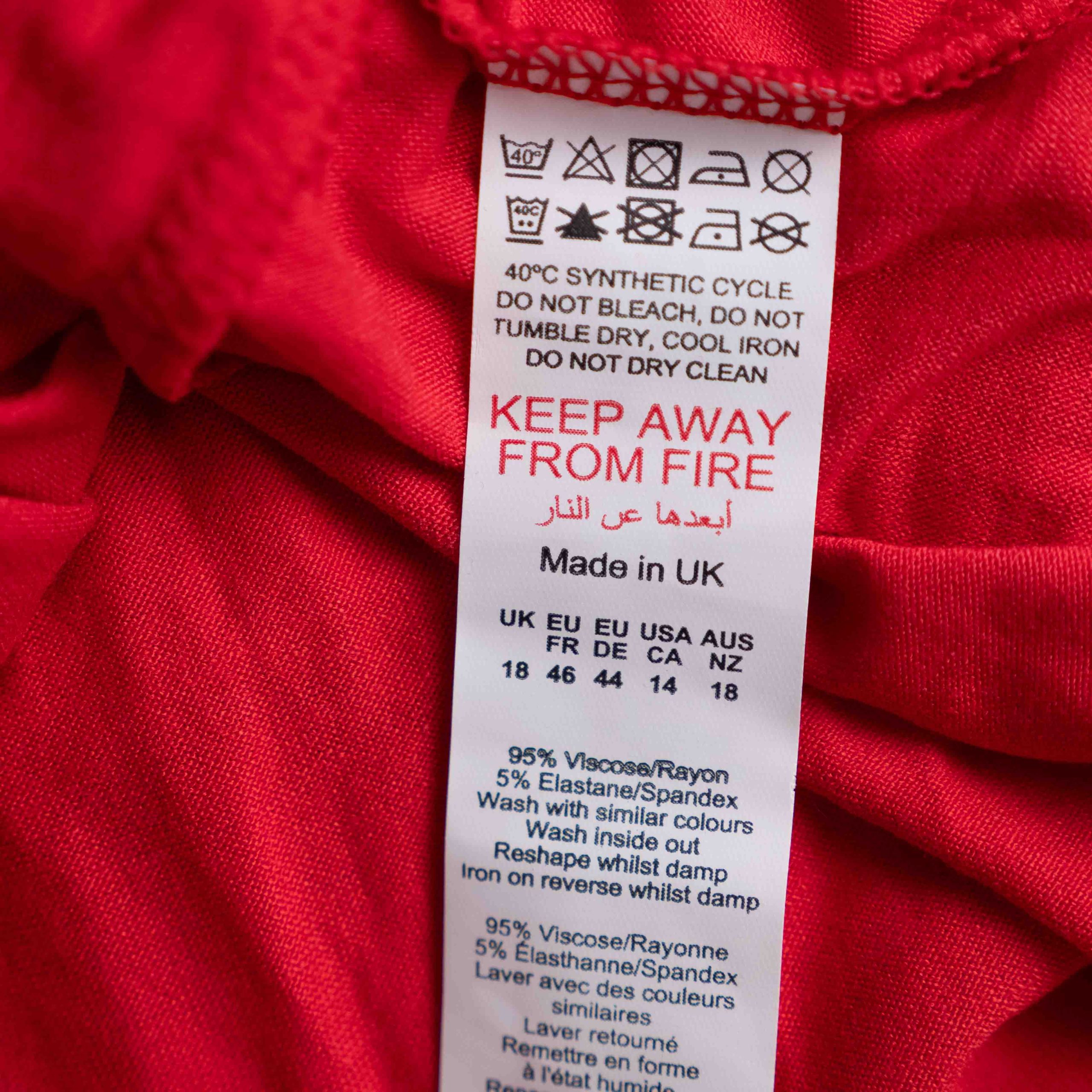 Boohoo Red Maxi Dress Size 18 NWT image 8
