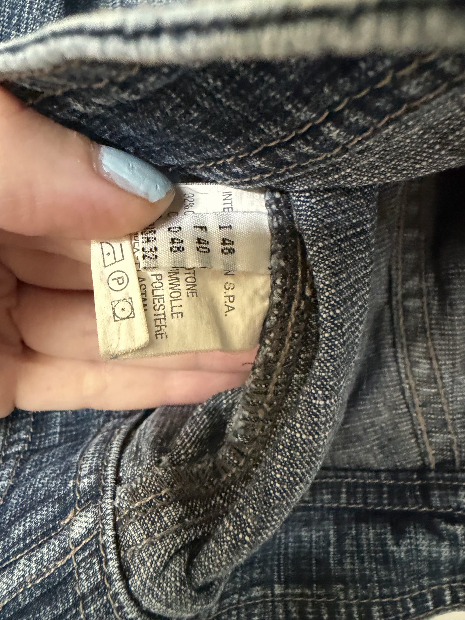 Marithe Francois Girbaud Blue Denim Jacket Vintage Medium image 6