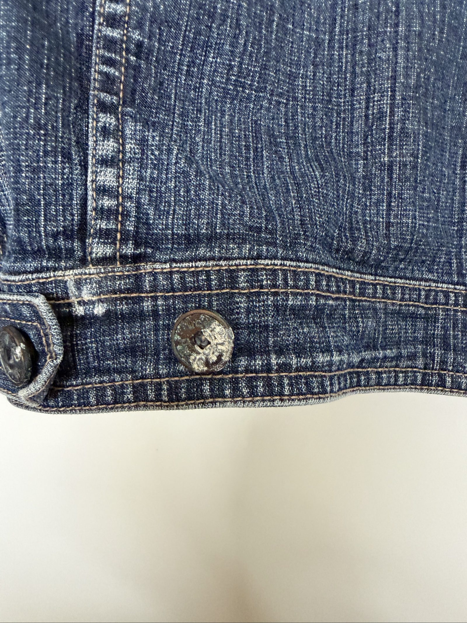 Marithe Francois Girbaud Blue Denim Jacket Vintage Medium image 5