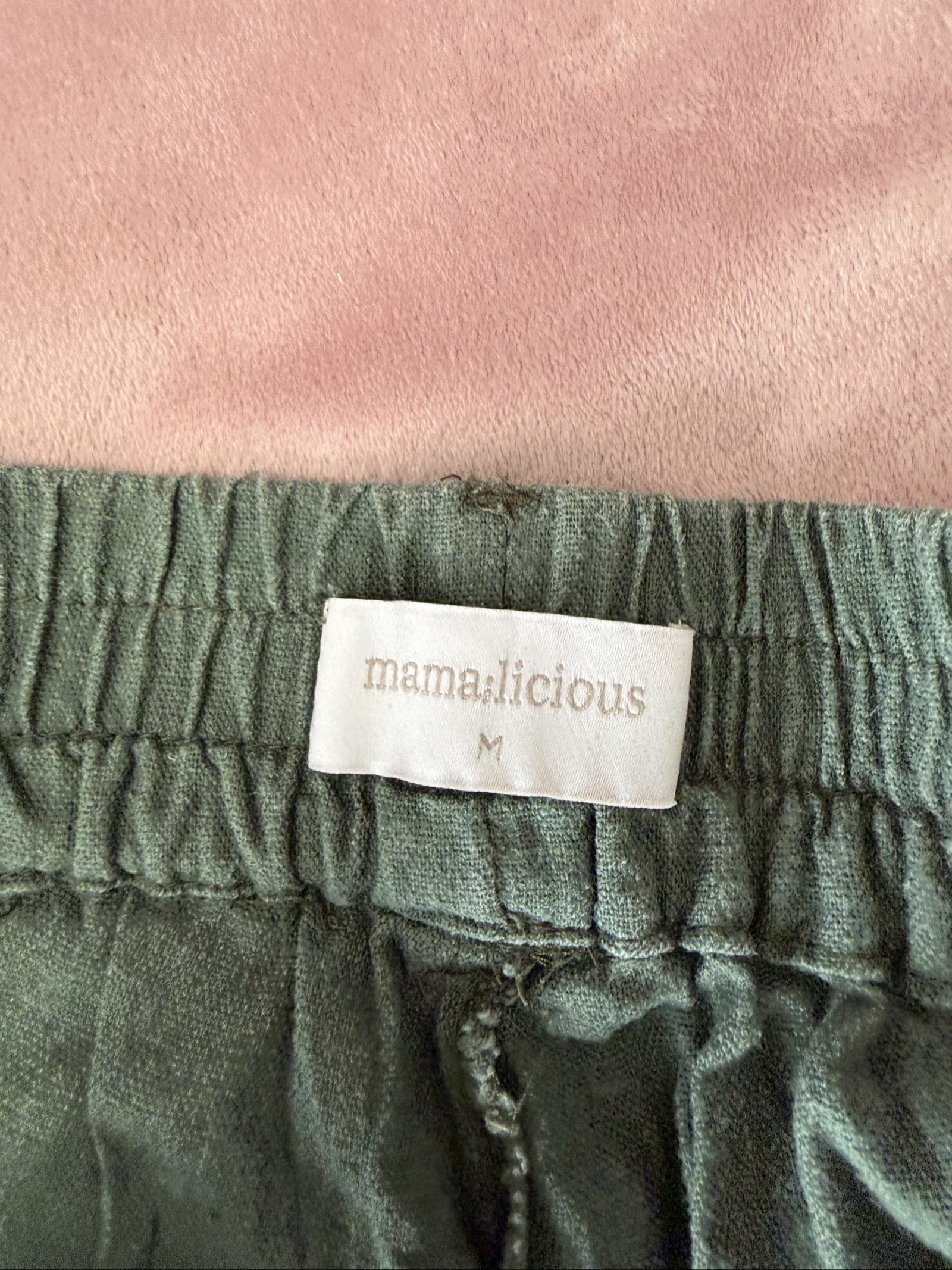 Beachvibe Green Linen Blend Trousers M image 4
