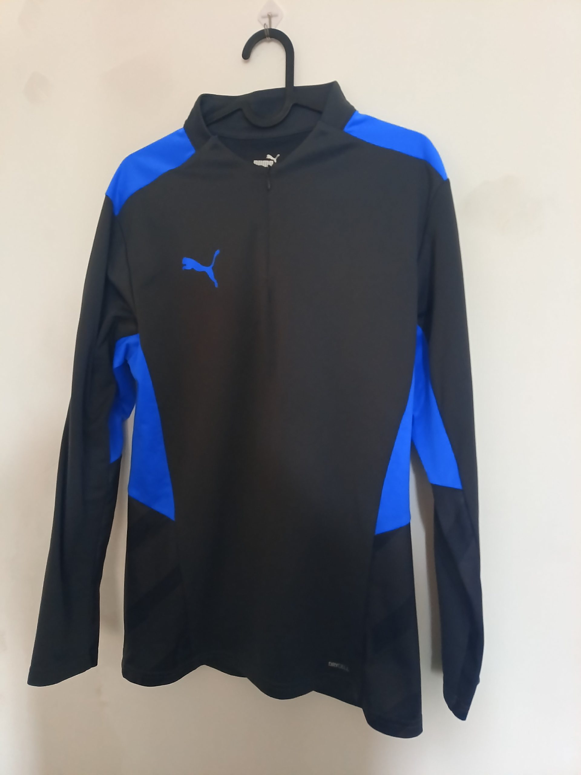 Puma Black & Blue DryCELL Sports Top Small