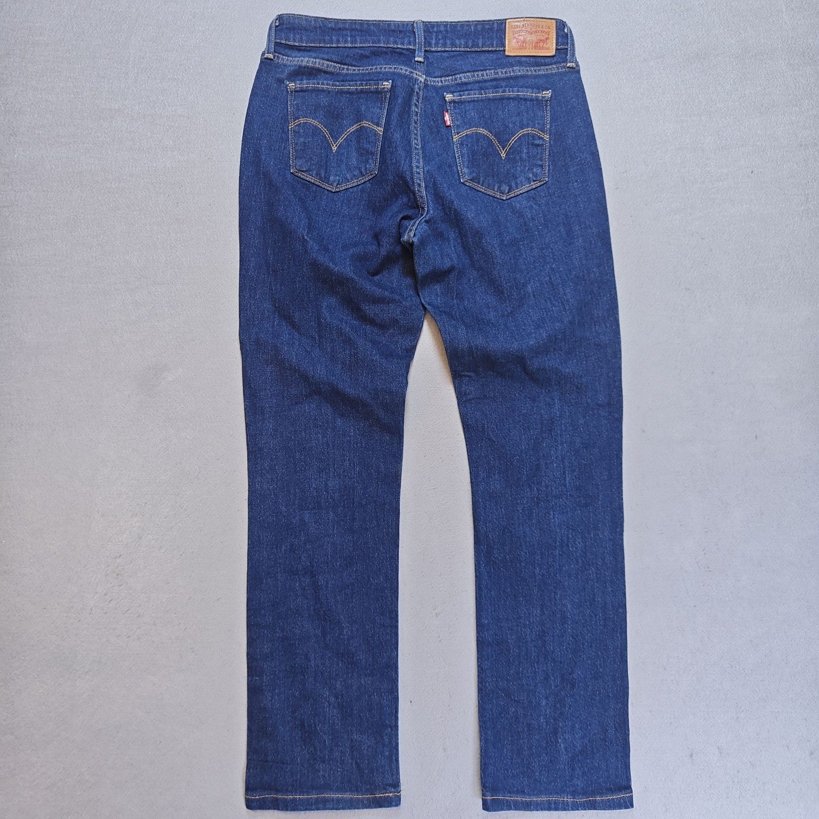 Levi's 714 Straight Denim Jeans Men W29 L29 Blue image 3