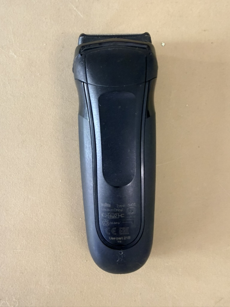 Braun Black Electric Shaver Type 3400