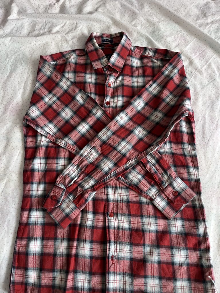 GANT Red & White Checked New Haven Oxford Shirt Medium Slim Fit