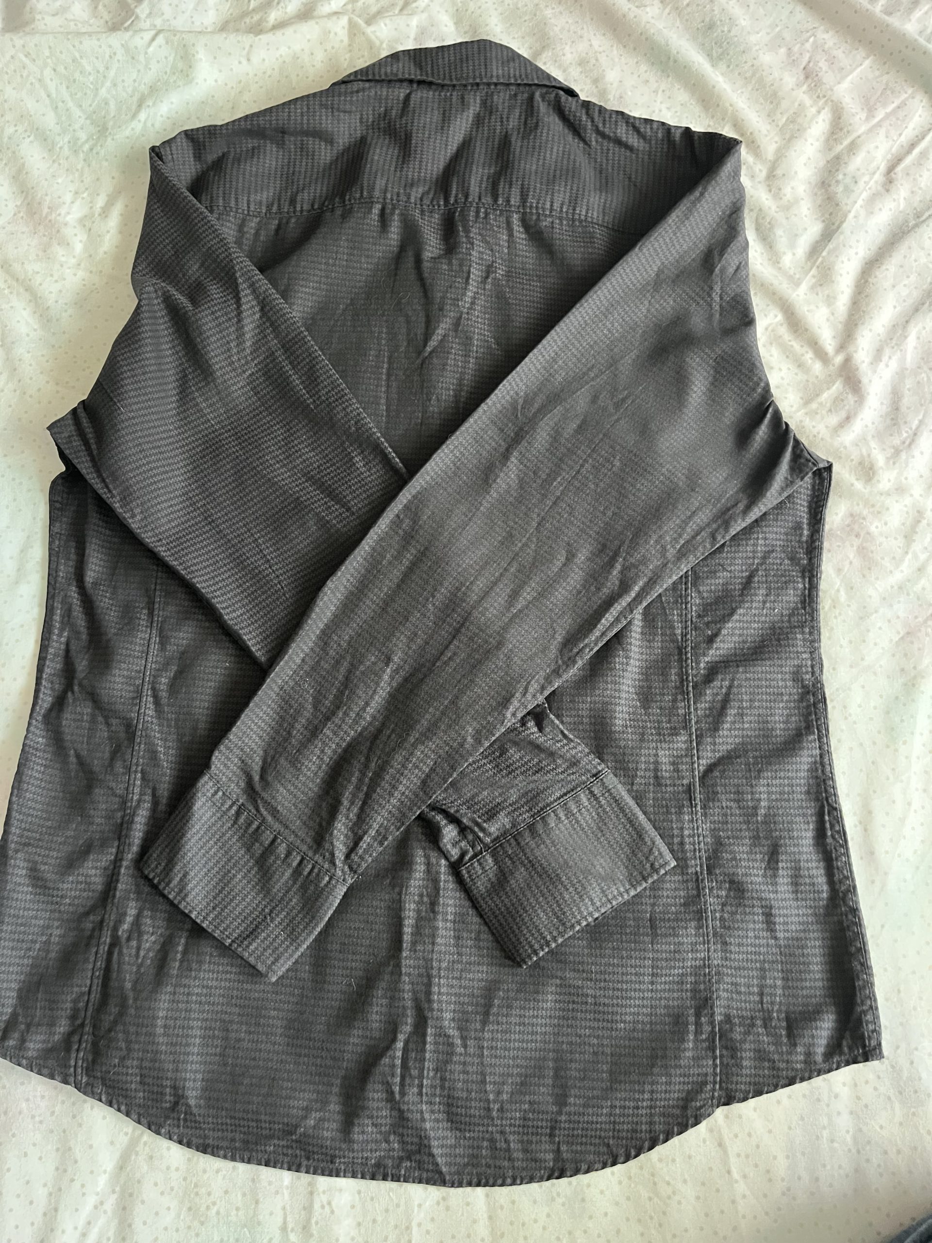 Guess Grey Slim Fit Checked Shirt Large L image 4
