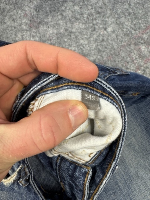 FatFace Blue Slim Fit Denim Jeans 34S image 4