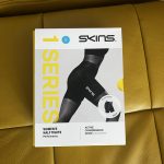 Skins Black Women's Half Tights Small Active Compression