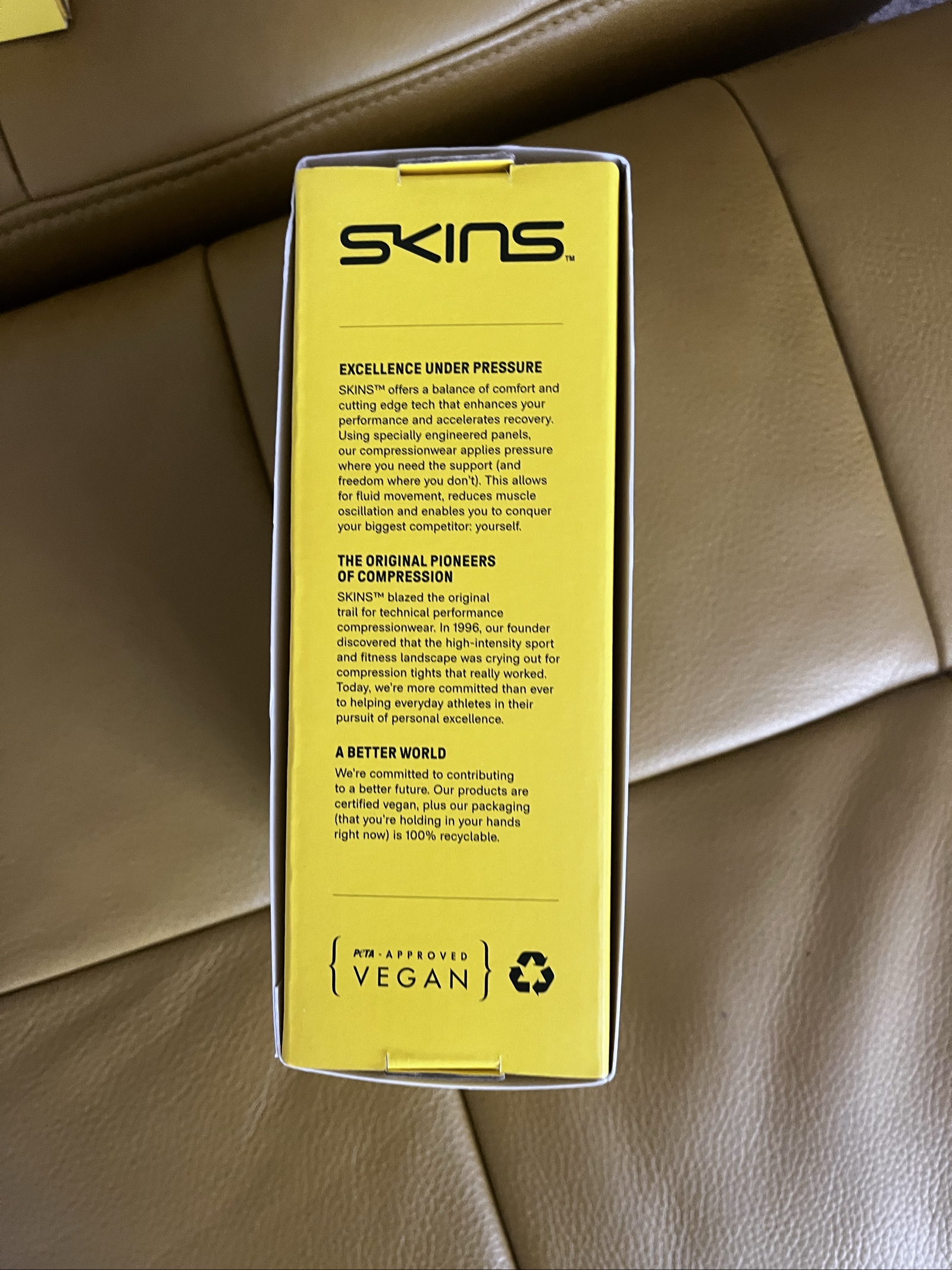 Skins Black Women's Half Tights Small Active Compression image 2