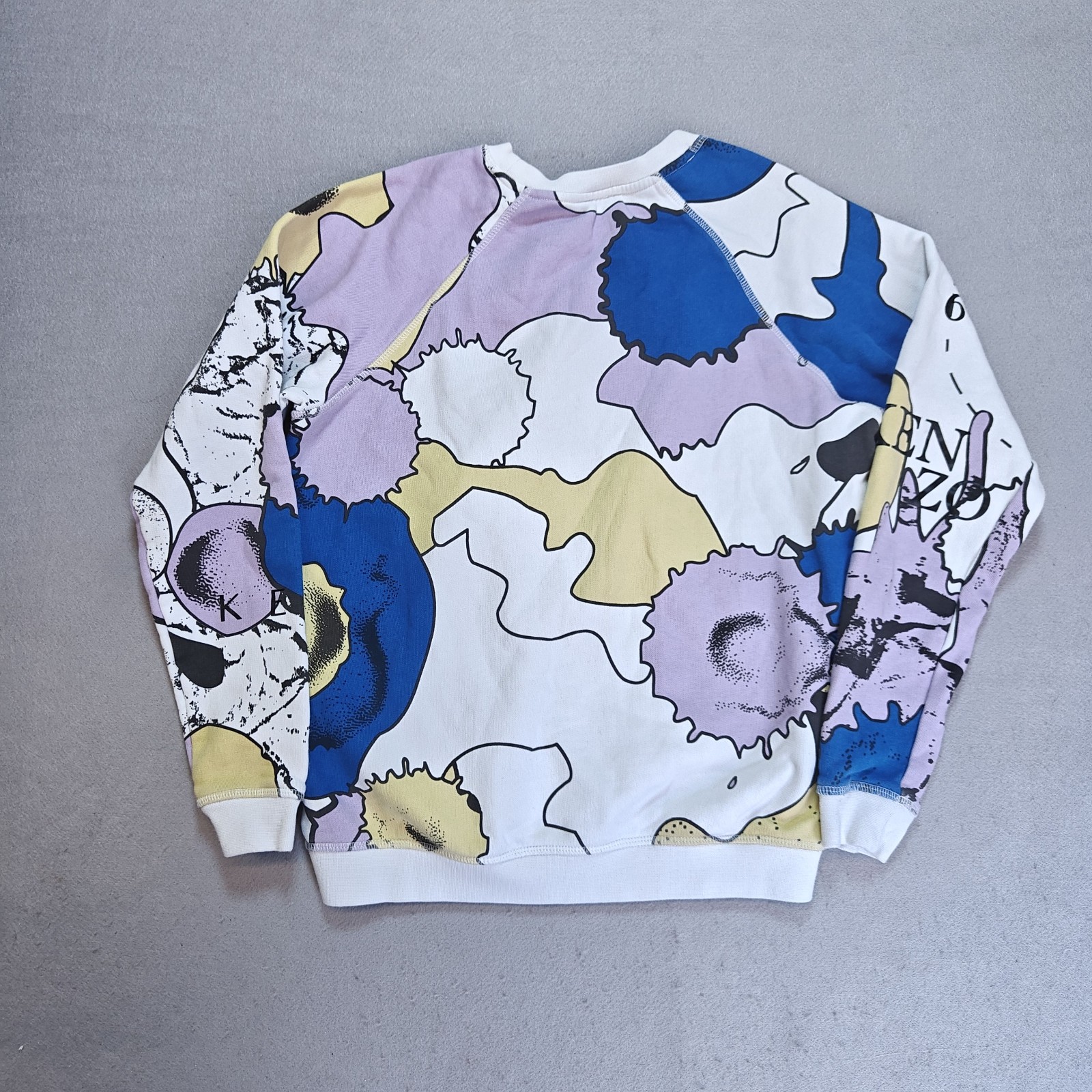 Kenzo Sweatshirt Jumper Abstract Pop Art Patterned Womens/Unisex Small image 5