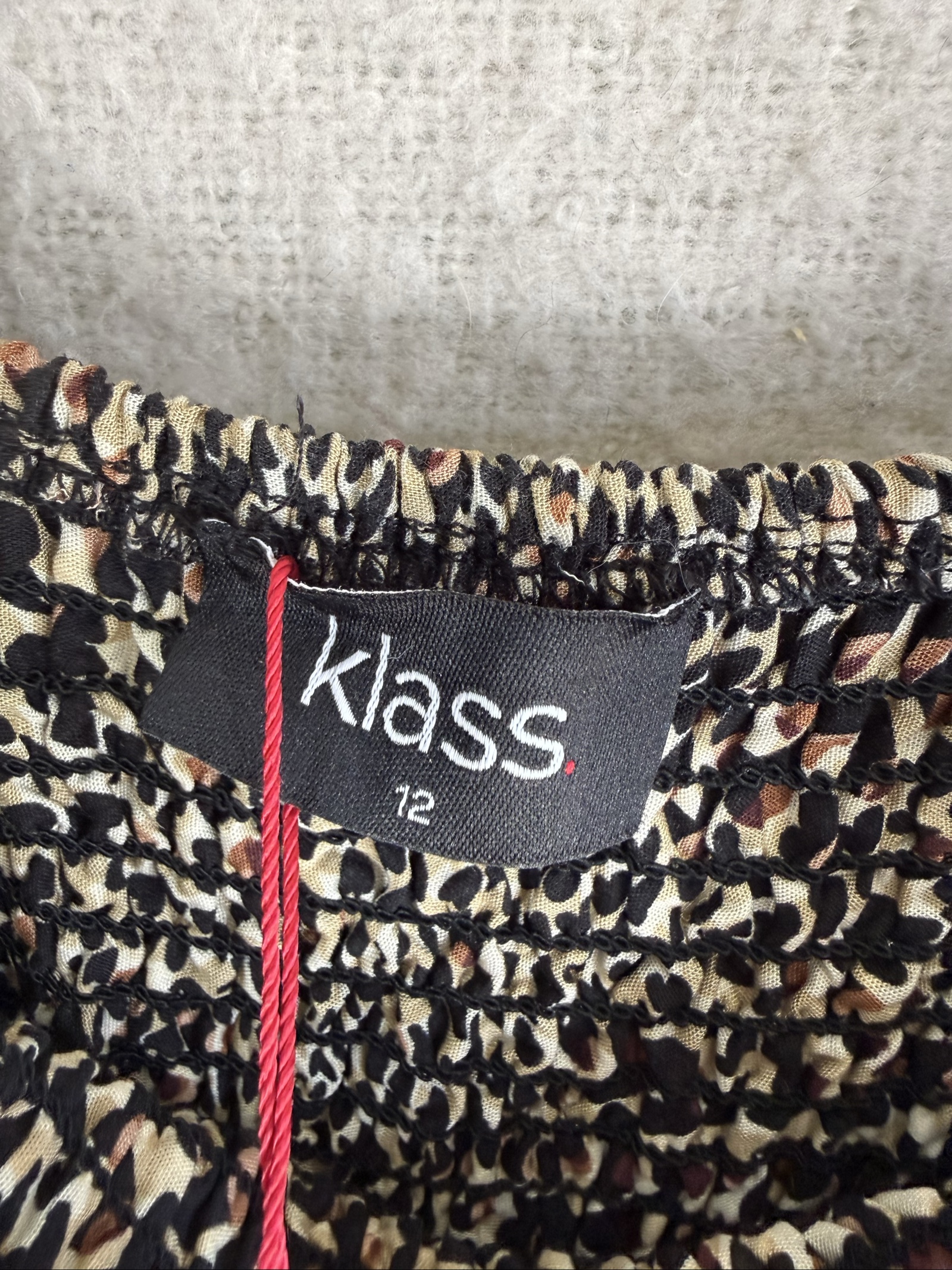 Klass Black Floral Viscose Maxi Dress UK 12 Spaghetti Straps Summer Occasion image 3