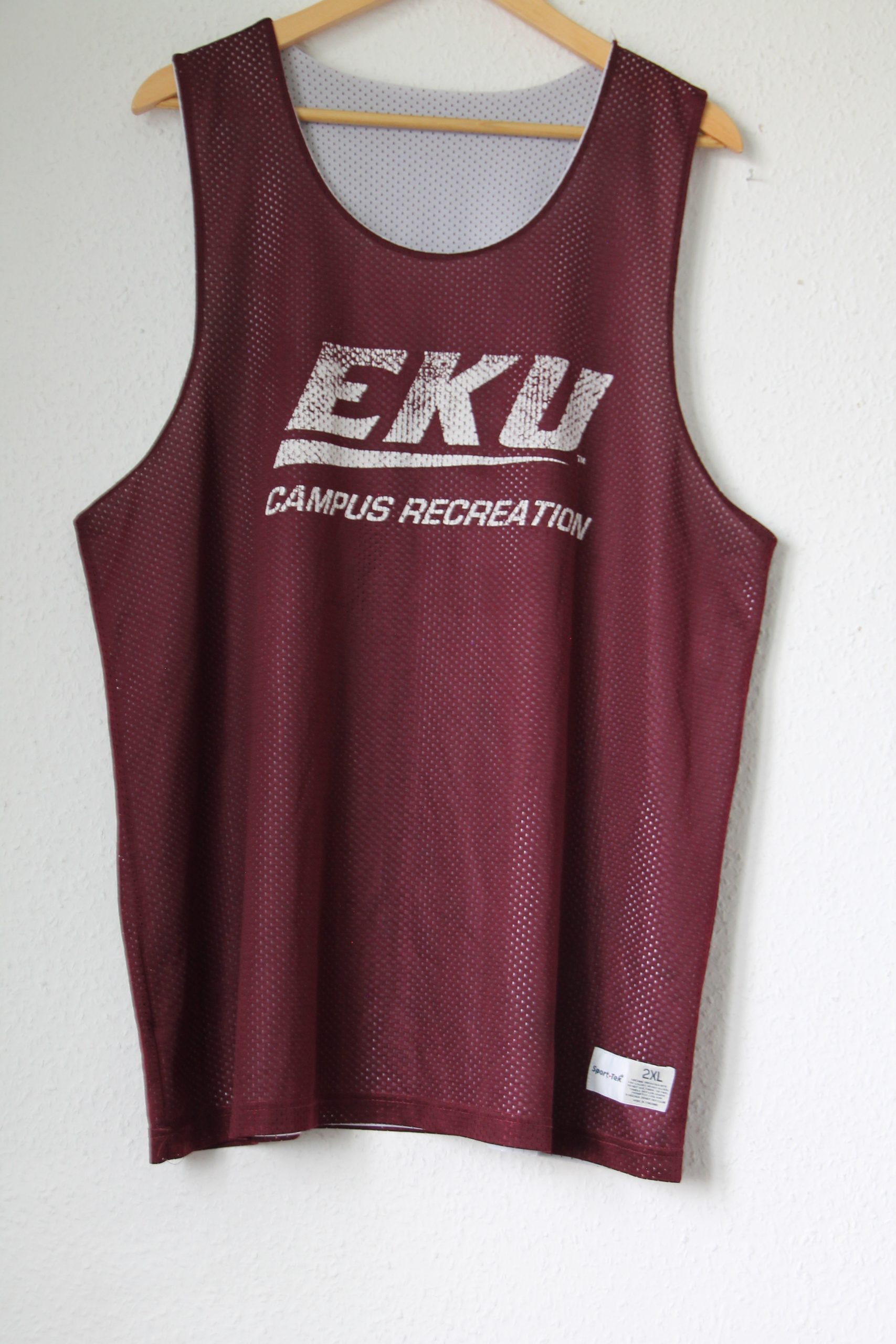 EKU Burgundy Mesh Campus Recreation Sports Tank Top 2XL 2780