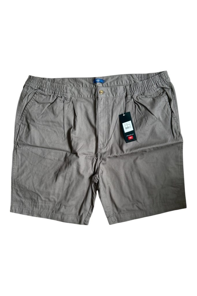 Cotton Traders Elastic Waist Shorts UK 46 Fern Green Pure Cotton (Menswear)