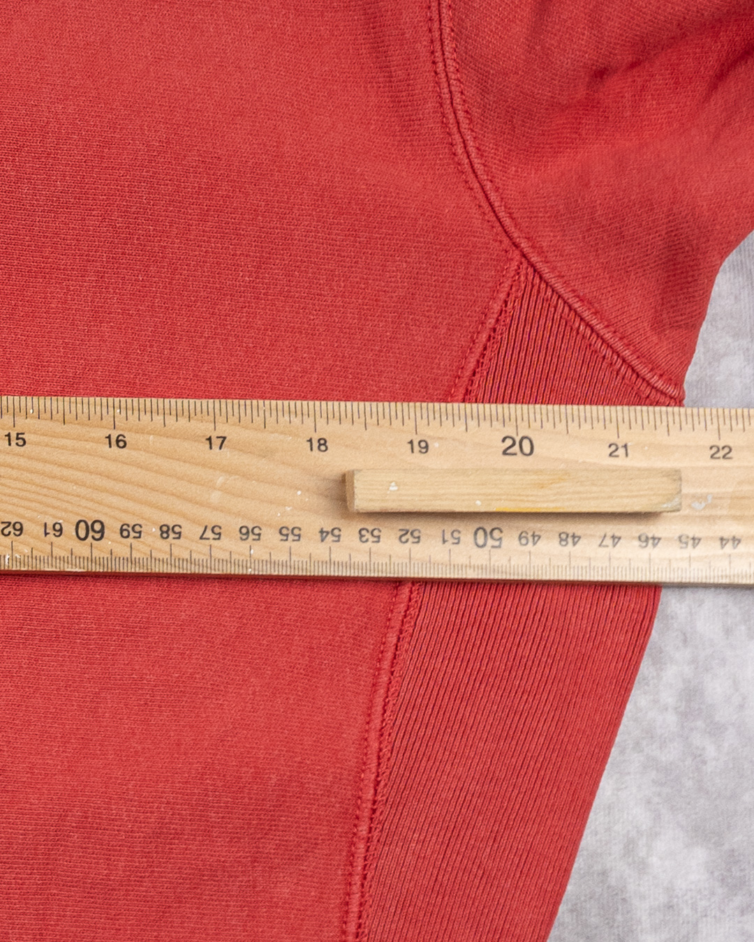 Vintage Faded Champion Red Reverse Weave Sweatshirt - XL Embroidered Logo image 8