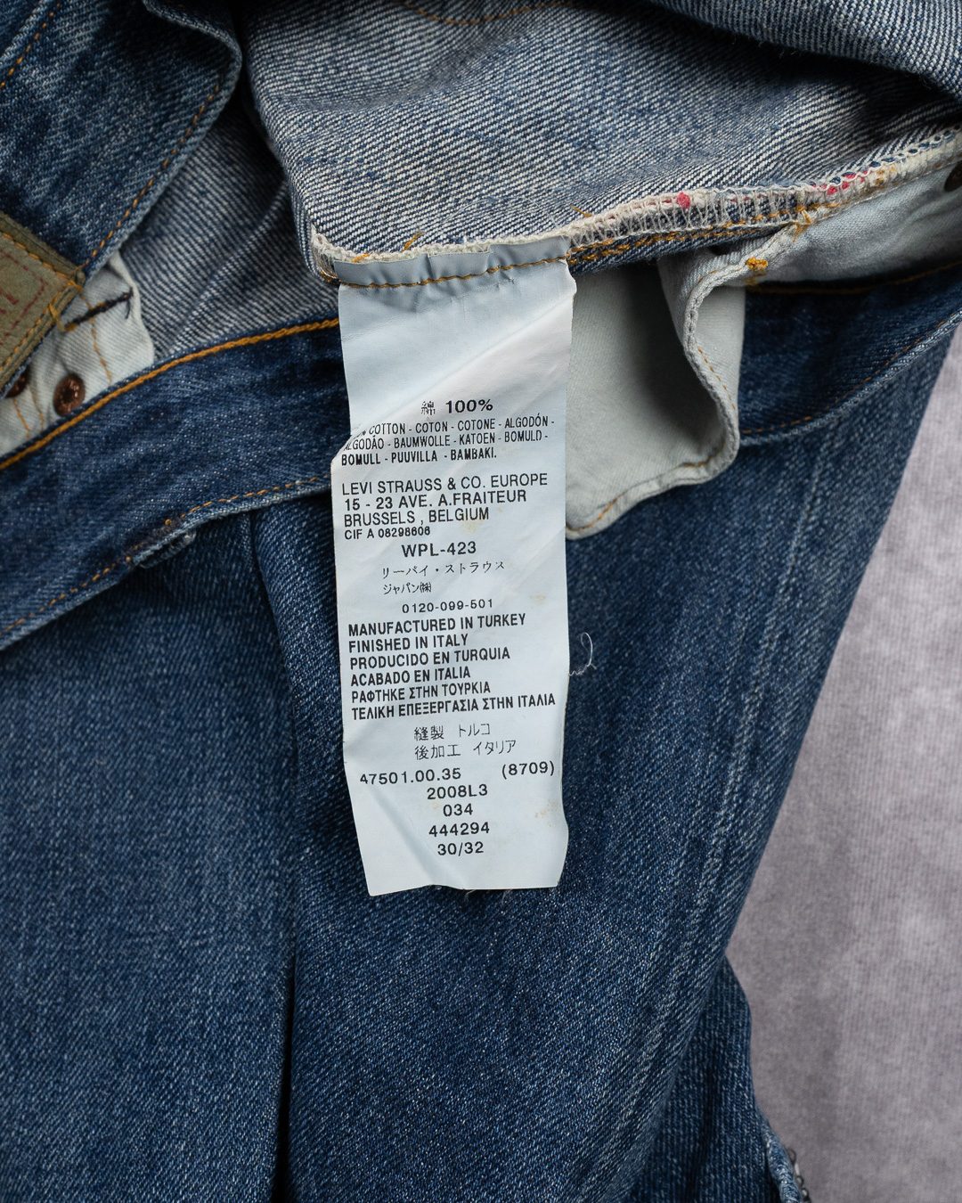 Levi's LVC 501 XX 1947's - W30 L31 image 8