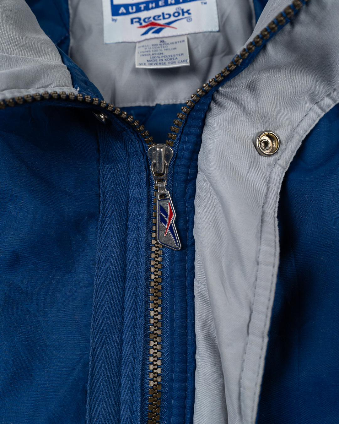 Reebok Pro Line Blue and Grey NFL Dallas Cowboys Jacket - XL Windbreaker image 5