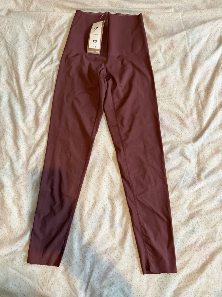 Primark Burgundy Body Sculpt XS Leggings new