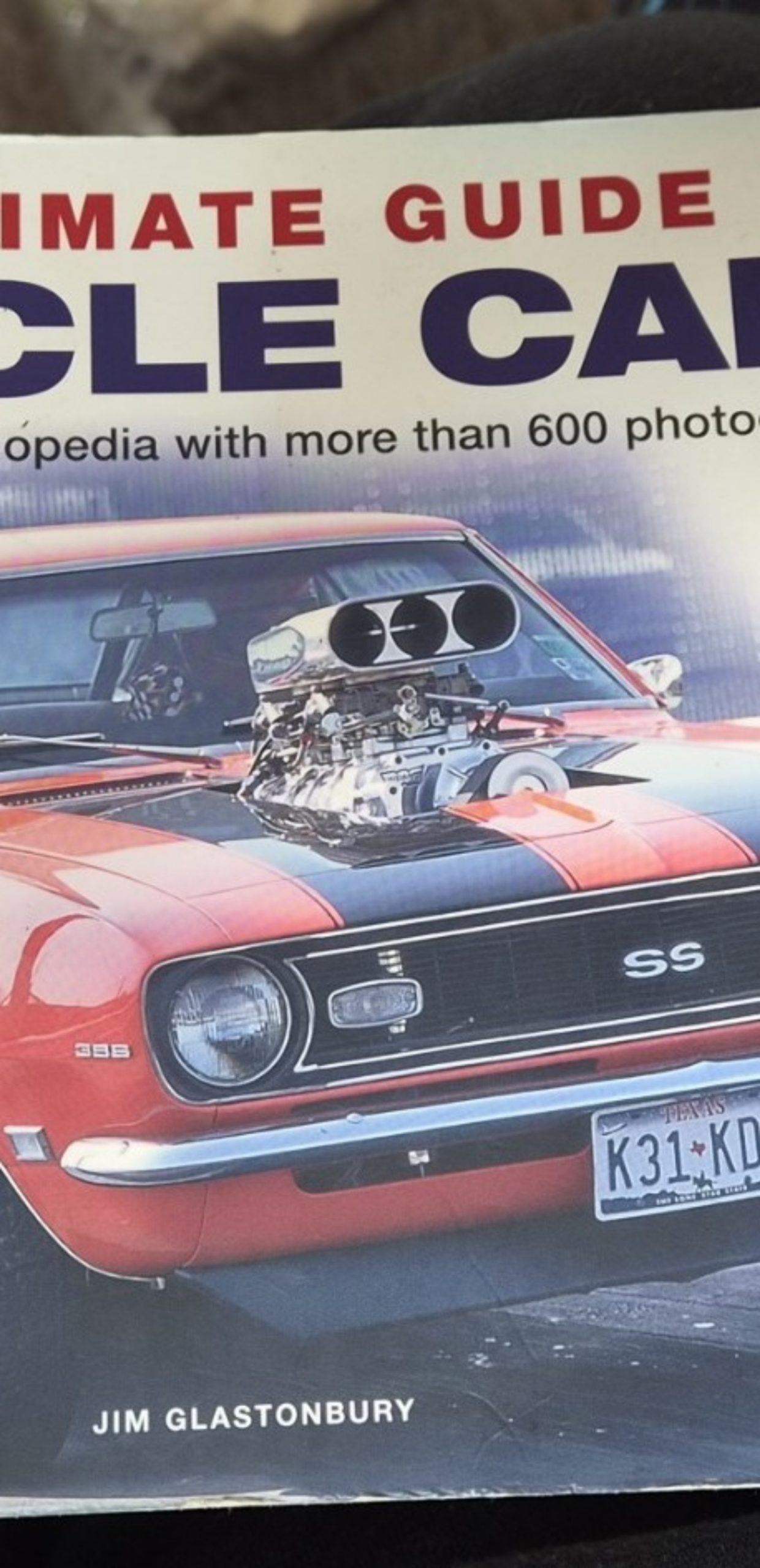 Jim Glastonbury Muscle Cars Book