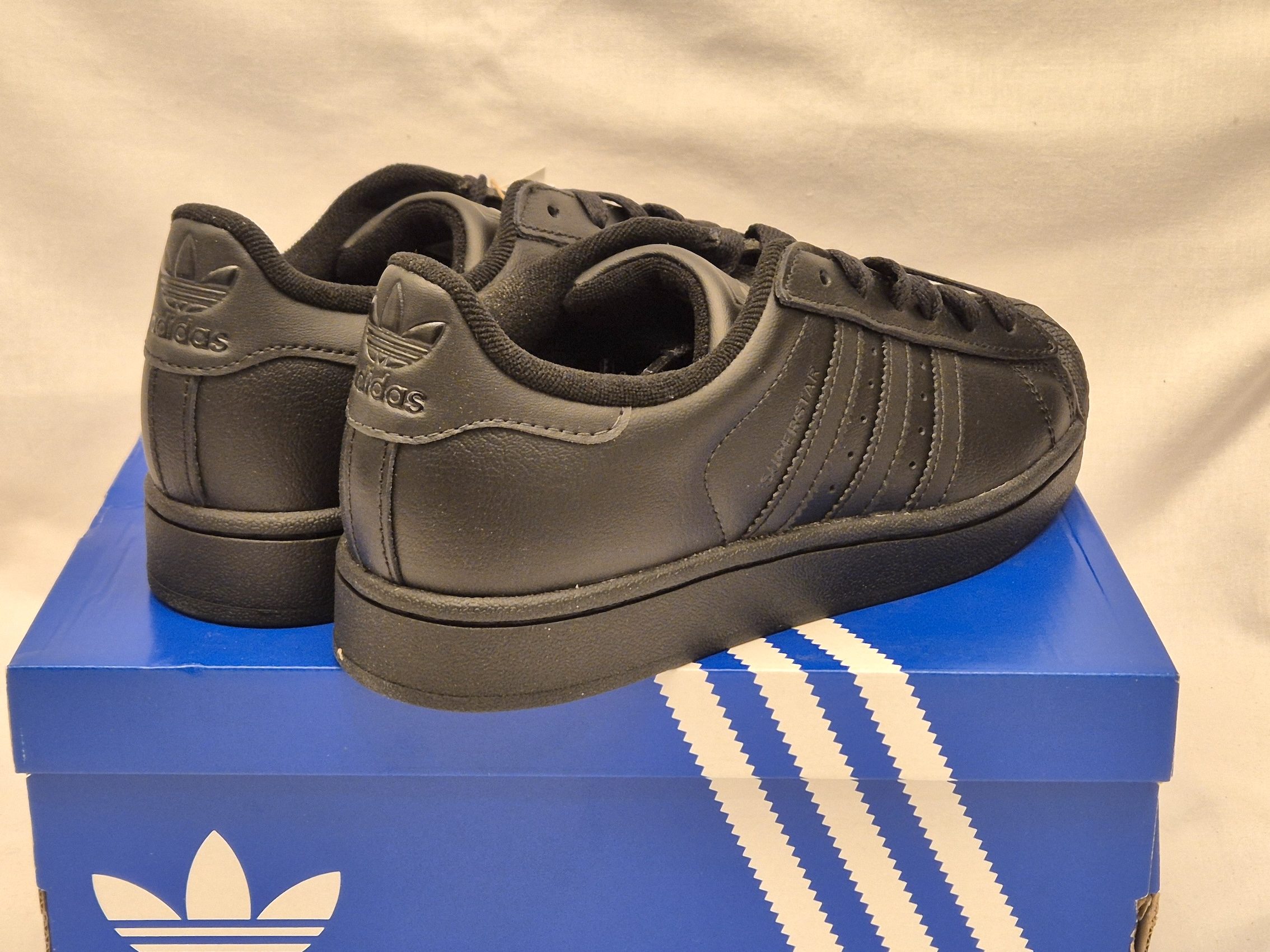 Adidas Superstar II – Black – UK Size 5 – Brand New in Box image 5