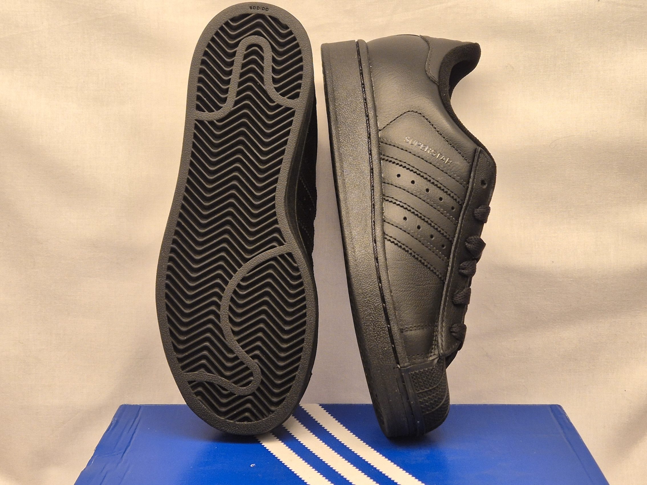 Adidas Superstar II – Black – UK Size 5 – Brand New in Box image 6