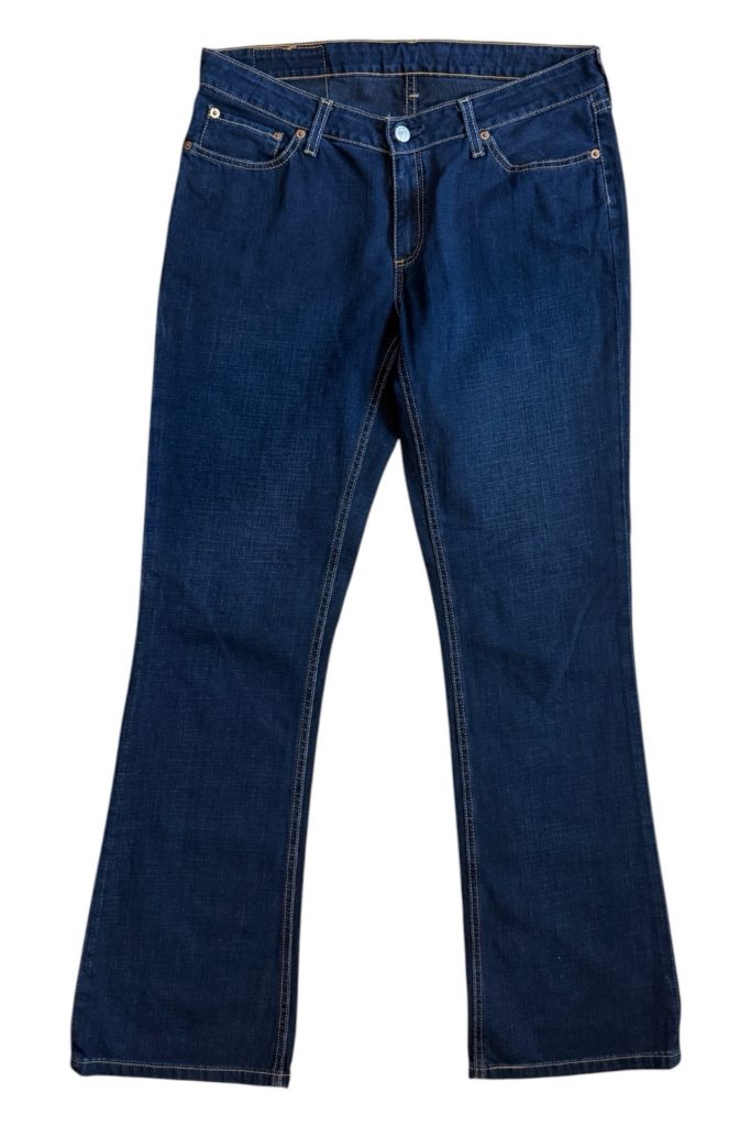 Levi’s 545 17 Bootcut Jeans Womens W32 L34 Dark Blue 100% Cotton Y2K Vintage
