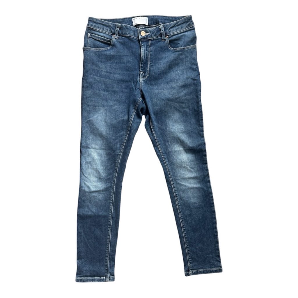 Asos design skinny jeans W30 L30 blue stretch denim slim fit menswear