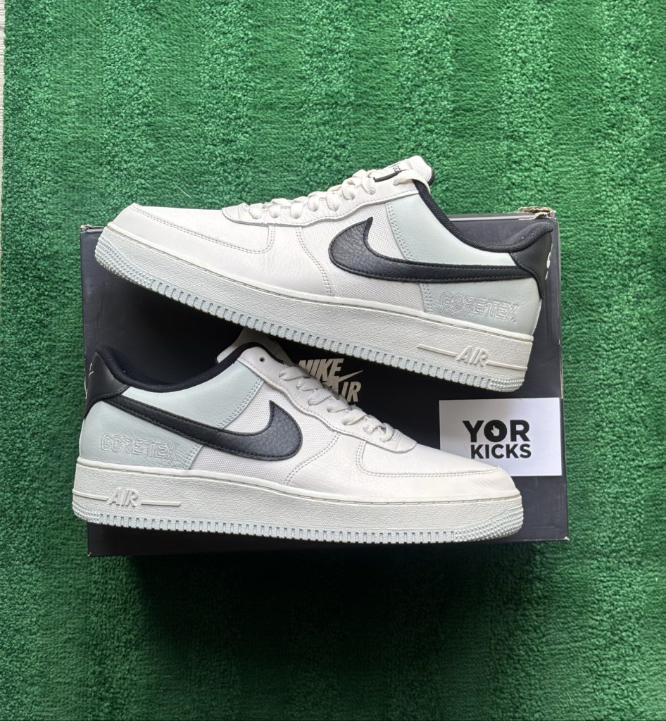 UK 9.5 Nike Air Force 1 GTX | Black Silver White CK2630-004 | New
