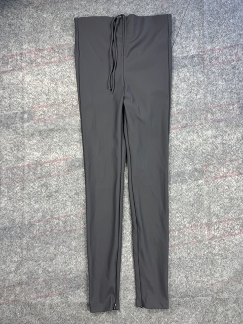 Zara Black Slim Fit Trousers Size Small with Ankle Zips