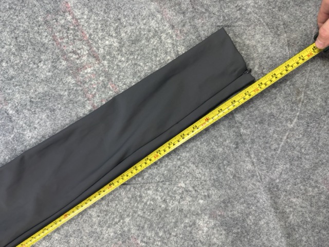 Zara Black Slim Fit Trousers Size Small with Ankle Zips image 5