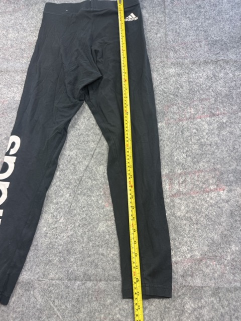 Adidas Black Leggings Logo Print Small image 5