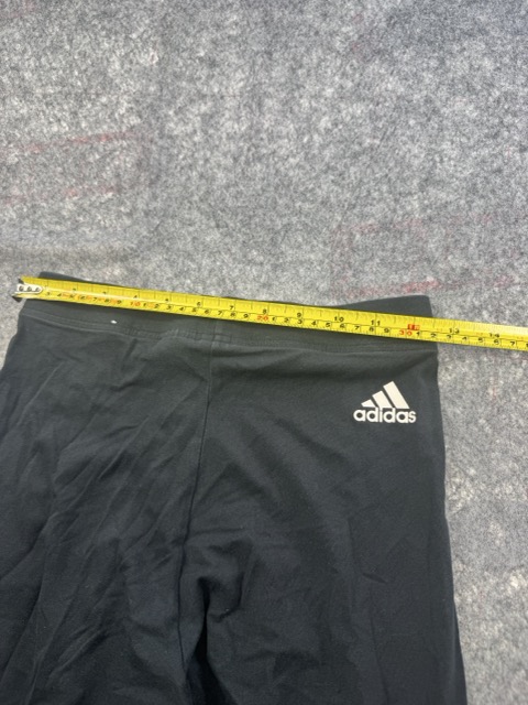 Adidas Black Leggings Logo Print Small image 7
