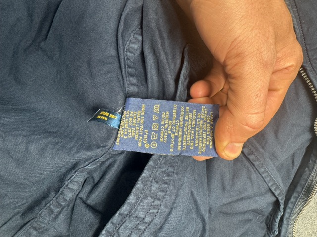 Polo Ralph Lauren Navy Hooded Jacket XL image 5