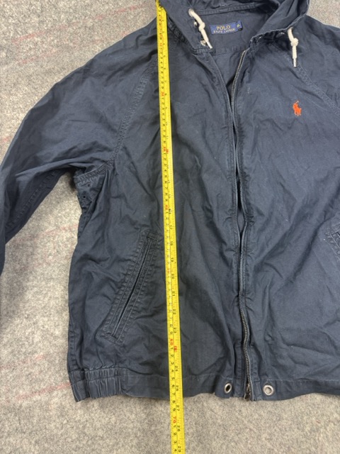 Polo Ralph Lauren Navy Hooded Jacket XL image 7